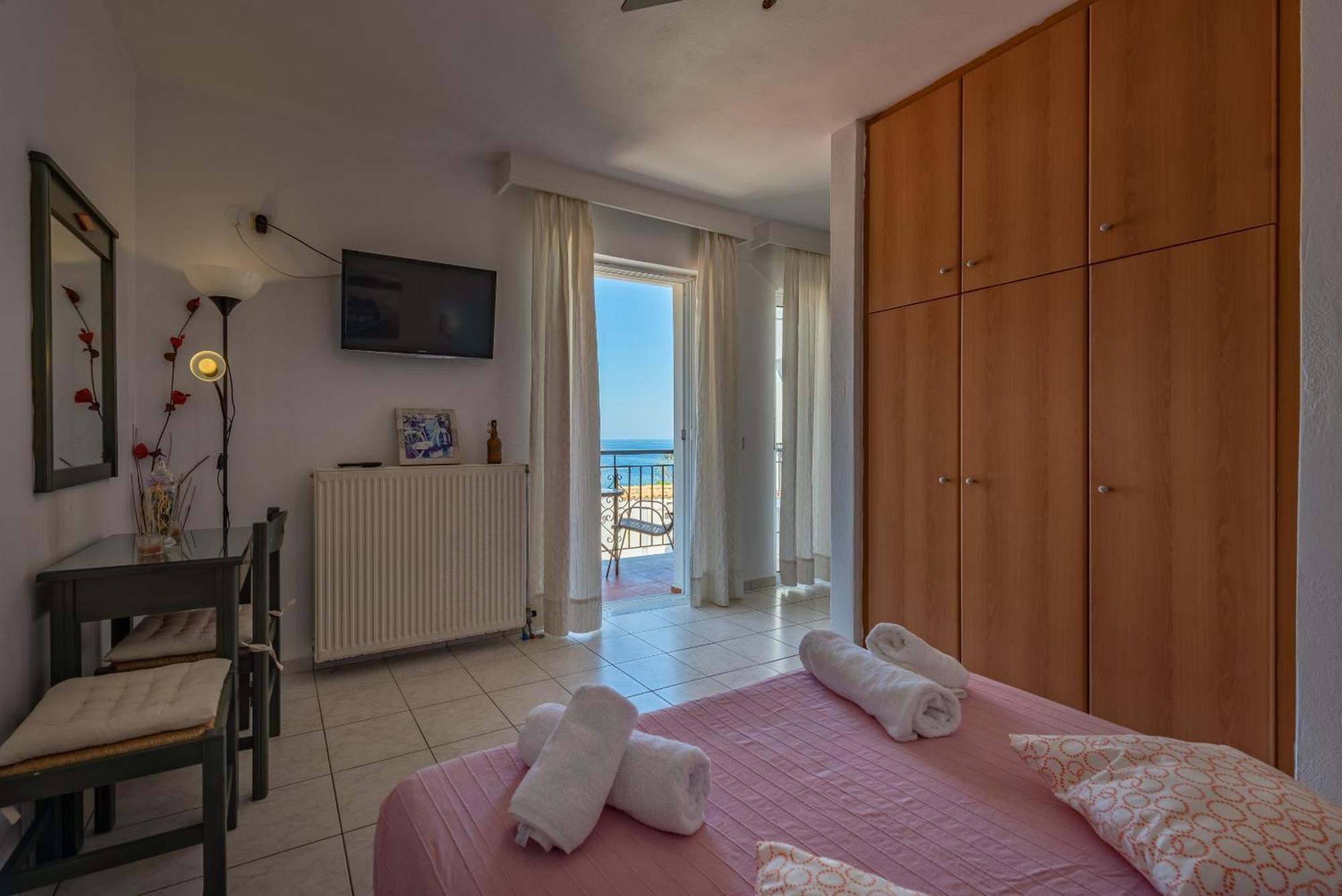 Mandy Seafront Apartments Zakynthos stad Rum bild